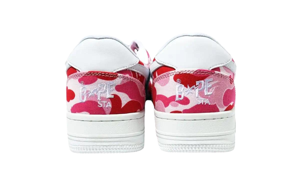 A Bathing Ape Bape Sta Low ABC Camo 20th Pink