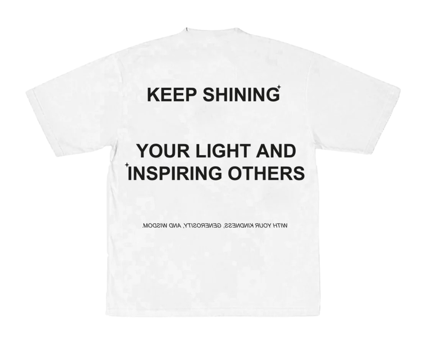 UNREAL Keep Shining Tee White