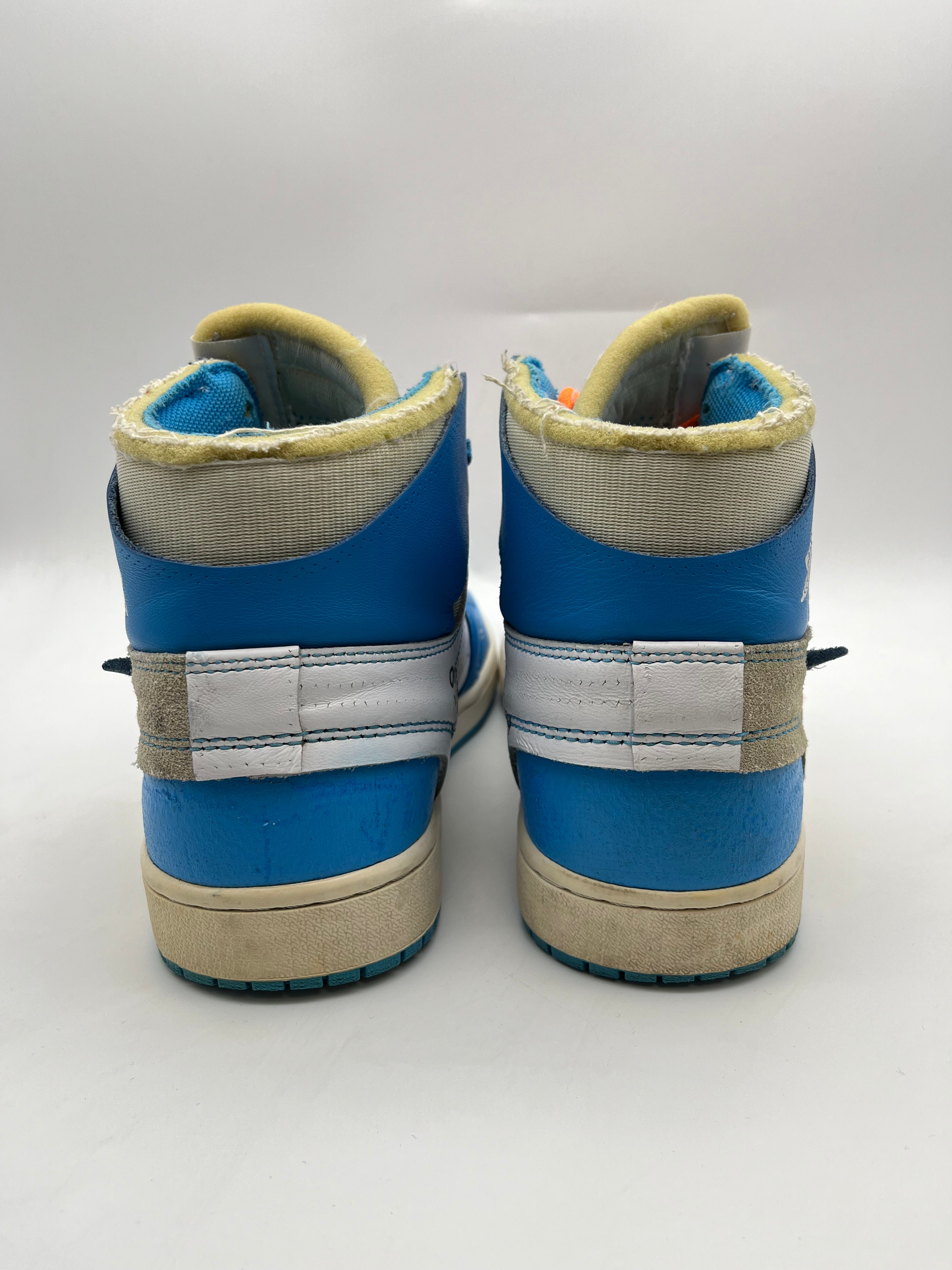Használt - Nike Jordan 1 High UNC x Off White
