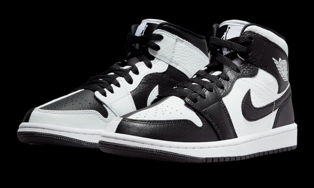 Air Jordan 1 Mid Invert Black White – BALAZS KICKS