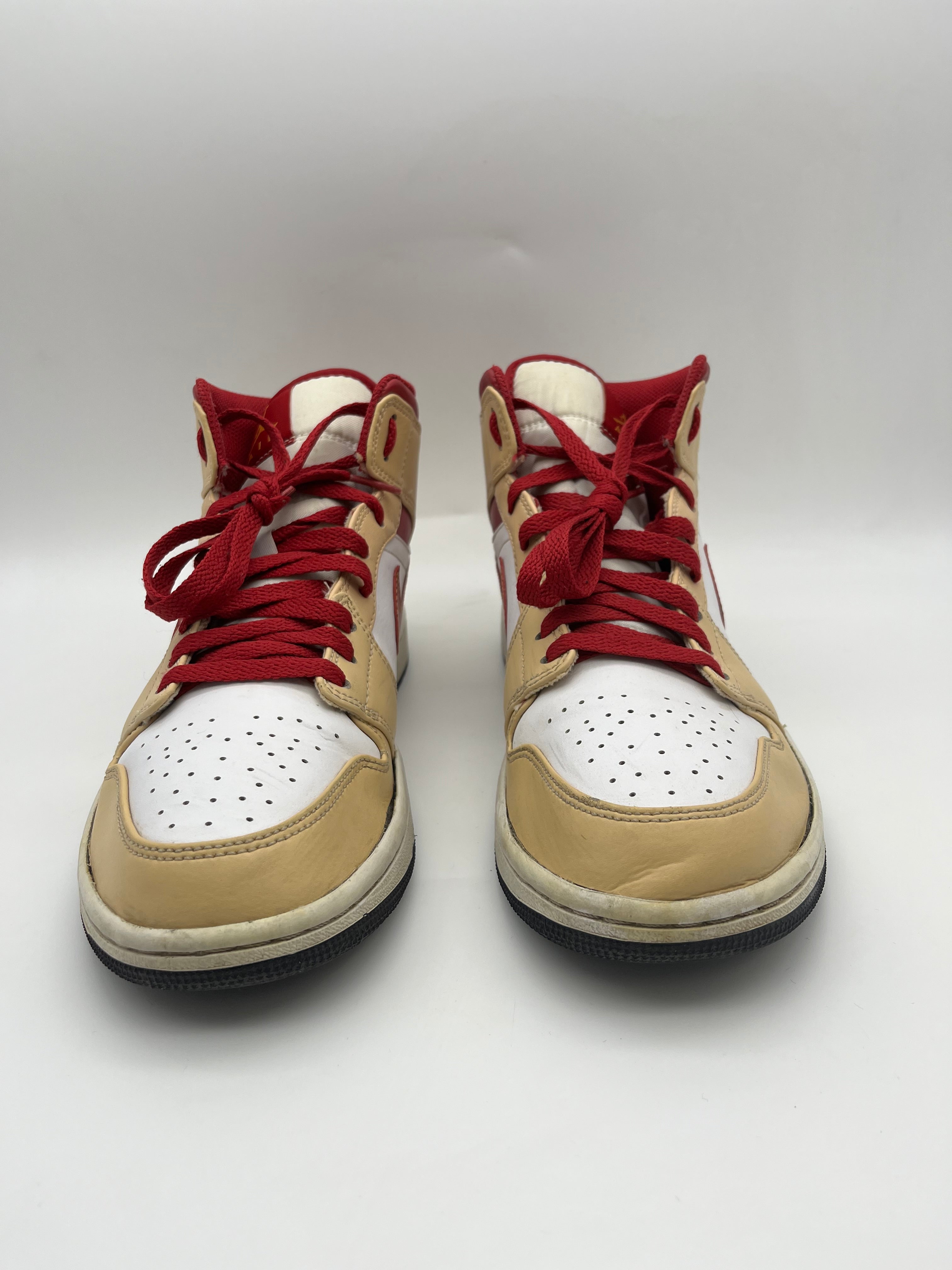 Használt - Jordan 1 Mid Curry (42)