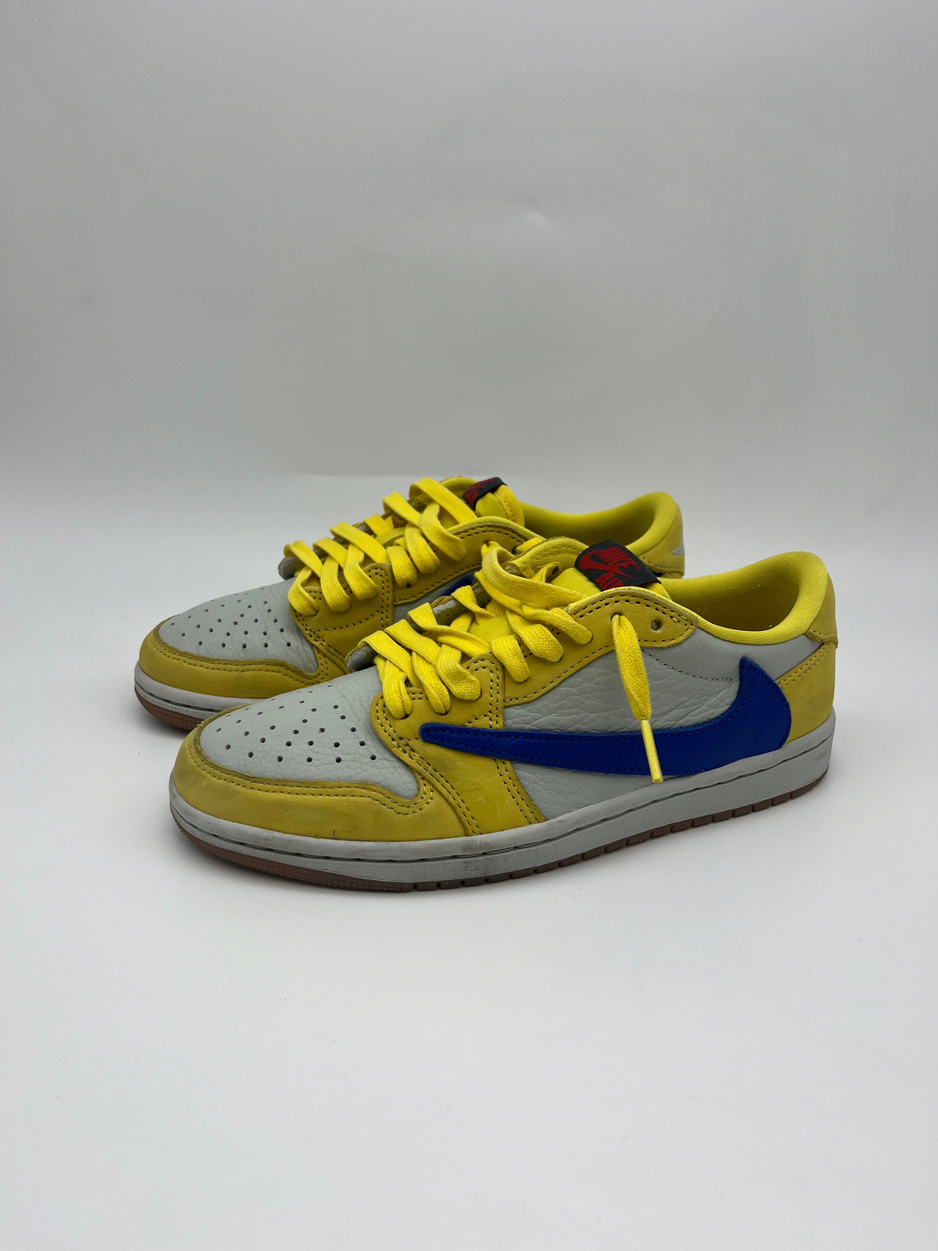 Használt - Jordan 1 Low Travis Scott Canary (37.5)
