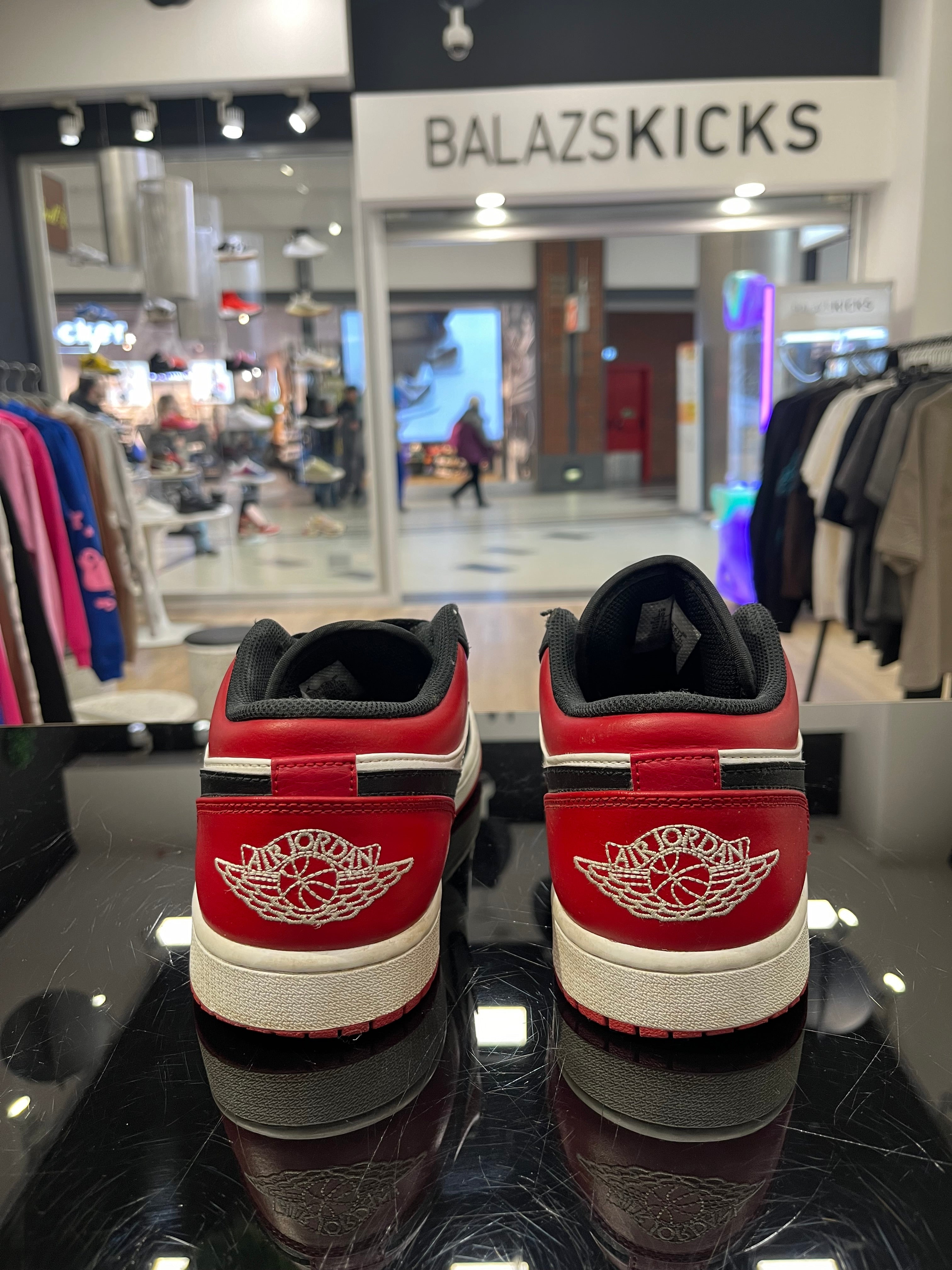 HASZNÁLT - Jordan 1 Low Bred Toe