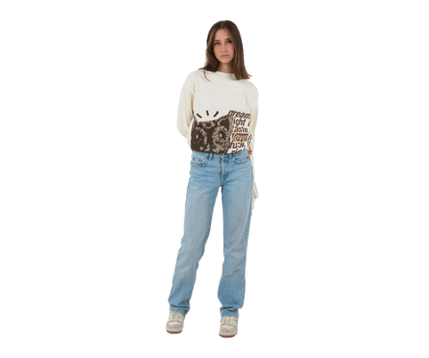 Travis Scott D.L.T.L.F.R.T. Crewneck Natural