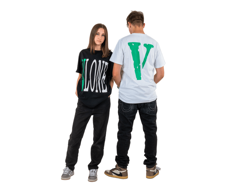 Vlone T-Shirt White Green