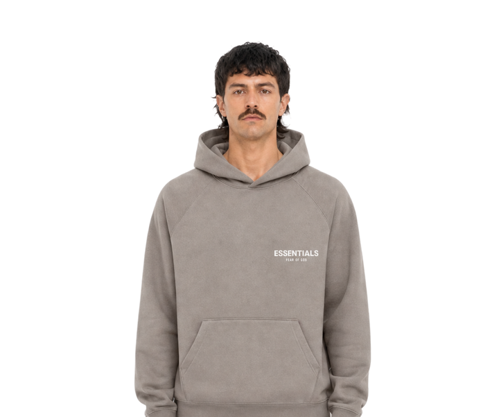 Hanorac cu glugă Essentials Desert Taupe