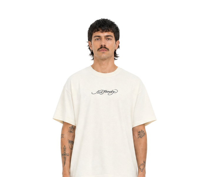 Ed Hardy Dragon Panther Regular Tee Vanilla Ice