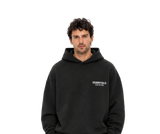 FW24 Fleece Black Hoodie