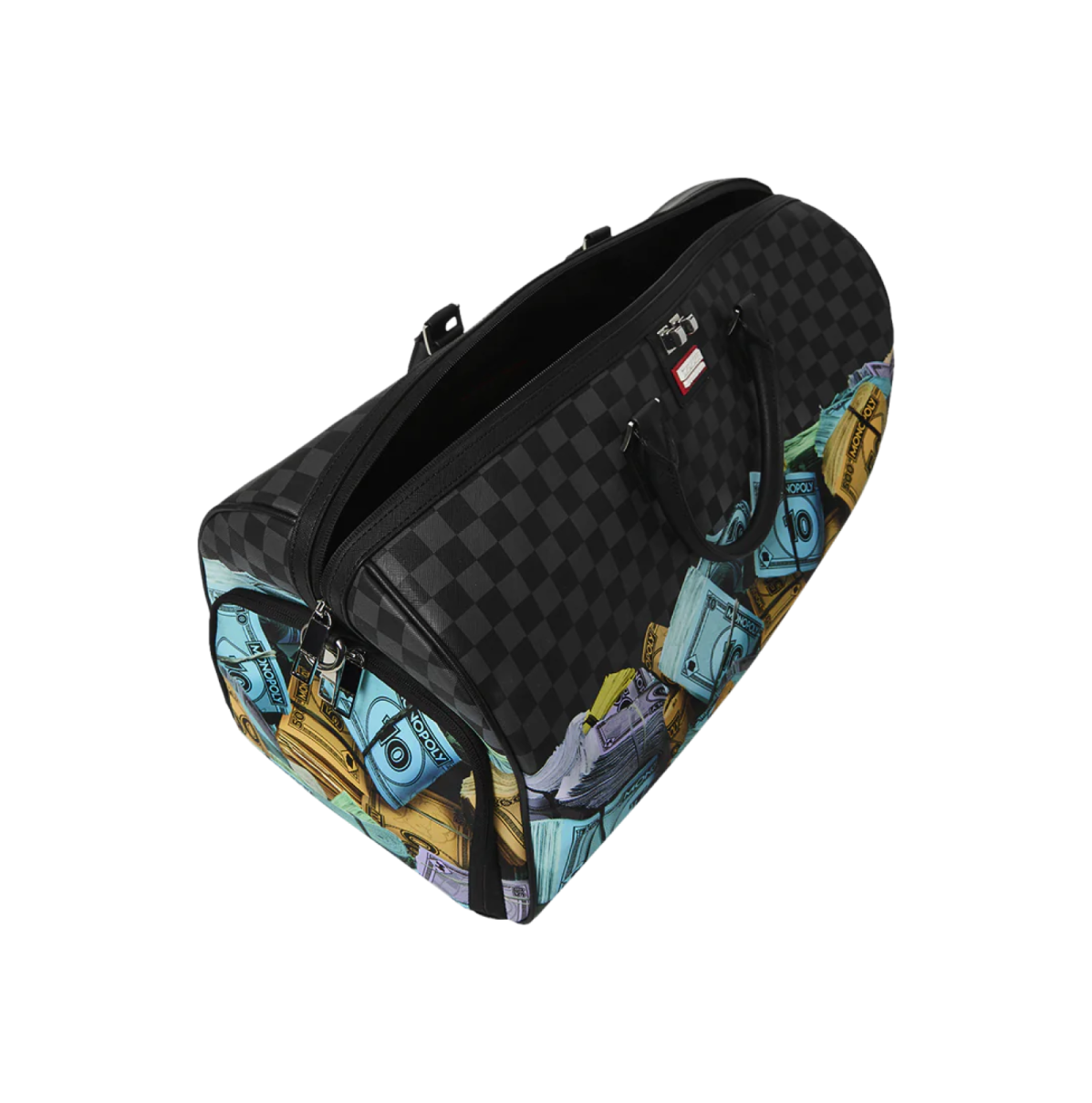 SPRAYGROUND MONOPOLY MONEY STACKS DUFFLE