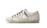 Golden Goose Superstar Ediție privată, alb, cu toc holografic