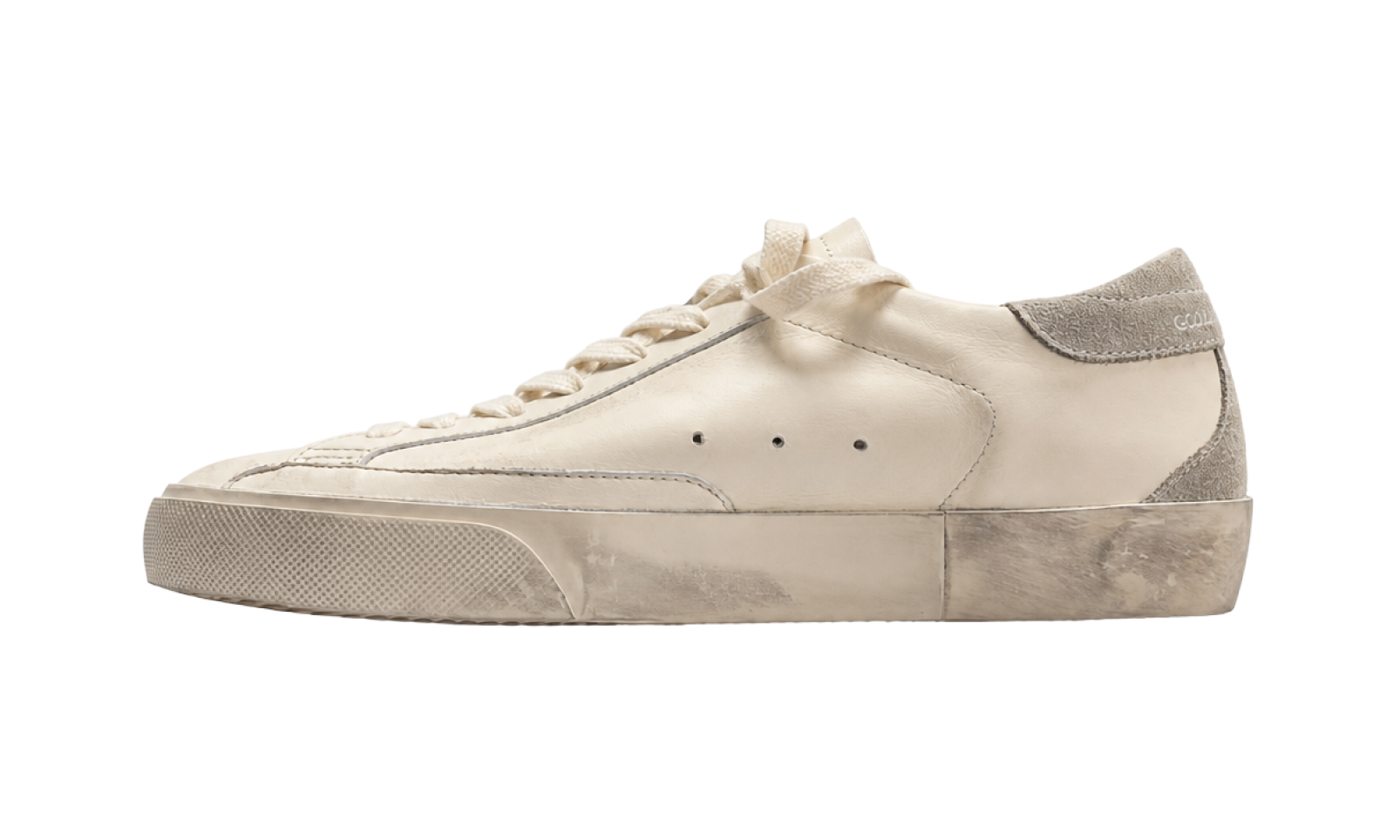 Golden Goose Ball Star Beige Suede Star