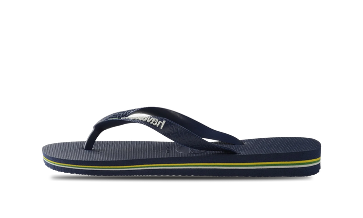 Havaianas Flip-Flops Brasil Logo Navy Blue