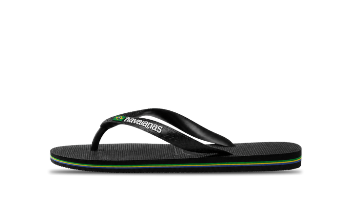Havaianas Flip-Flops Brasil Logo Black