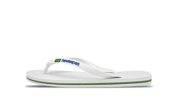 Havaianas Flip-Flops Brasil Logo White