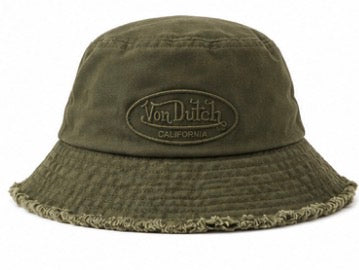 Von Dutch Bucket Hat Khaki