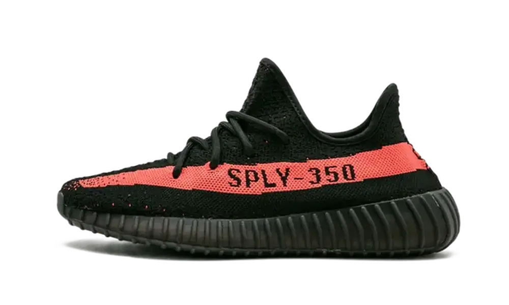 Adidas Yeezy Boost 350 V2 Core Black Red (37 1/3)