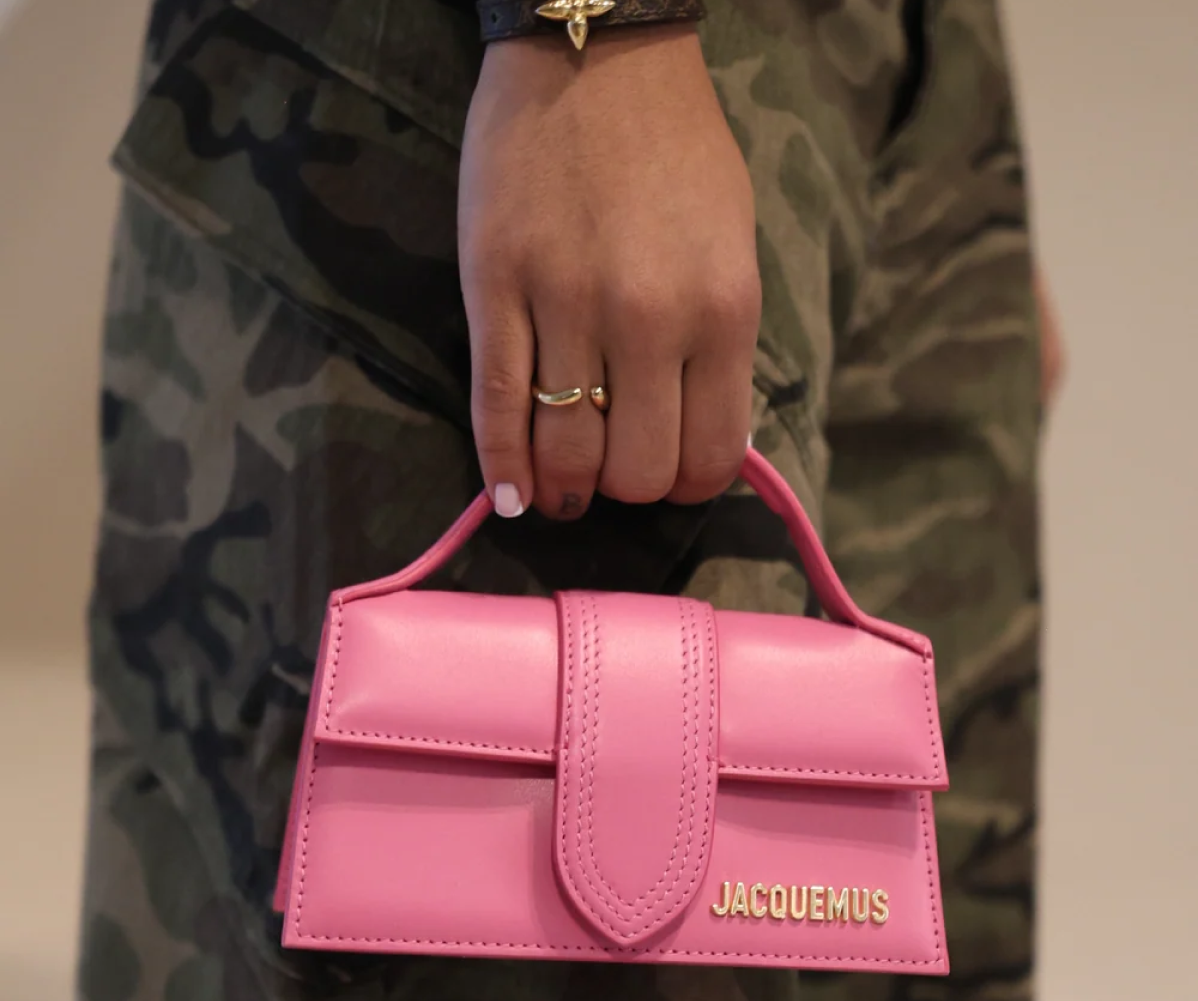 Jacquemus Le Grand Bambino Crossbody Flap Bag Camel