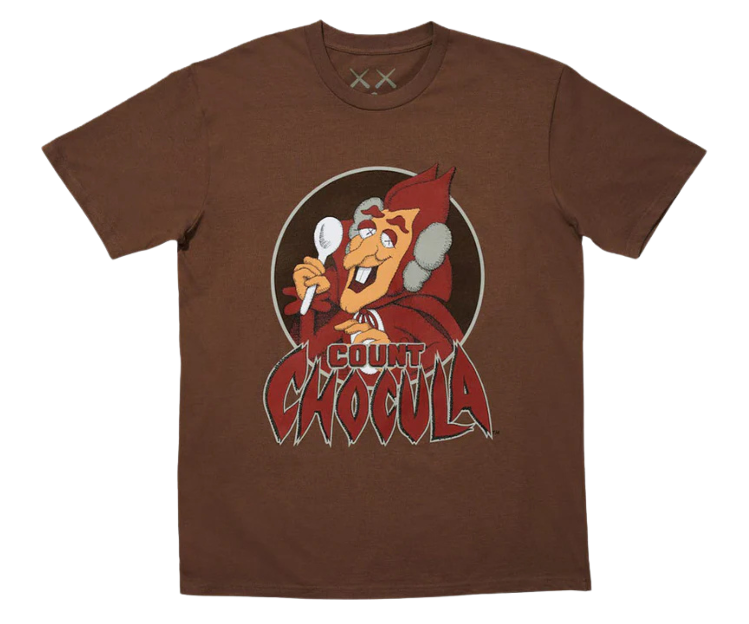 KAWS x Monsters Count Chocula T-shirt Brown