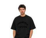 Logo-Appliquéd Cotton-Blend Jersey T-Shirt Black