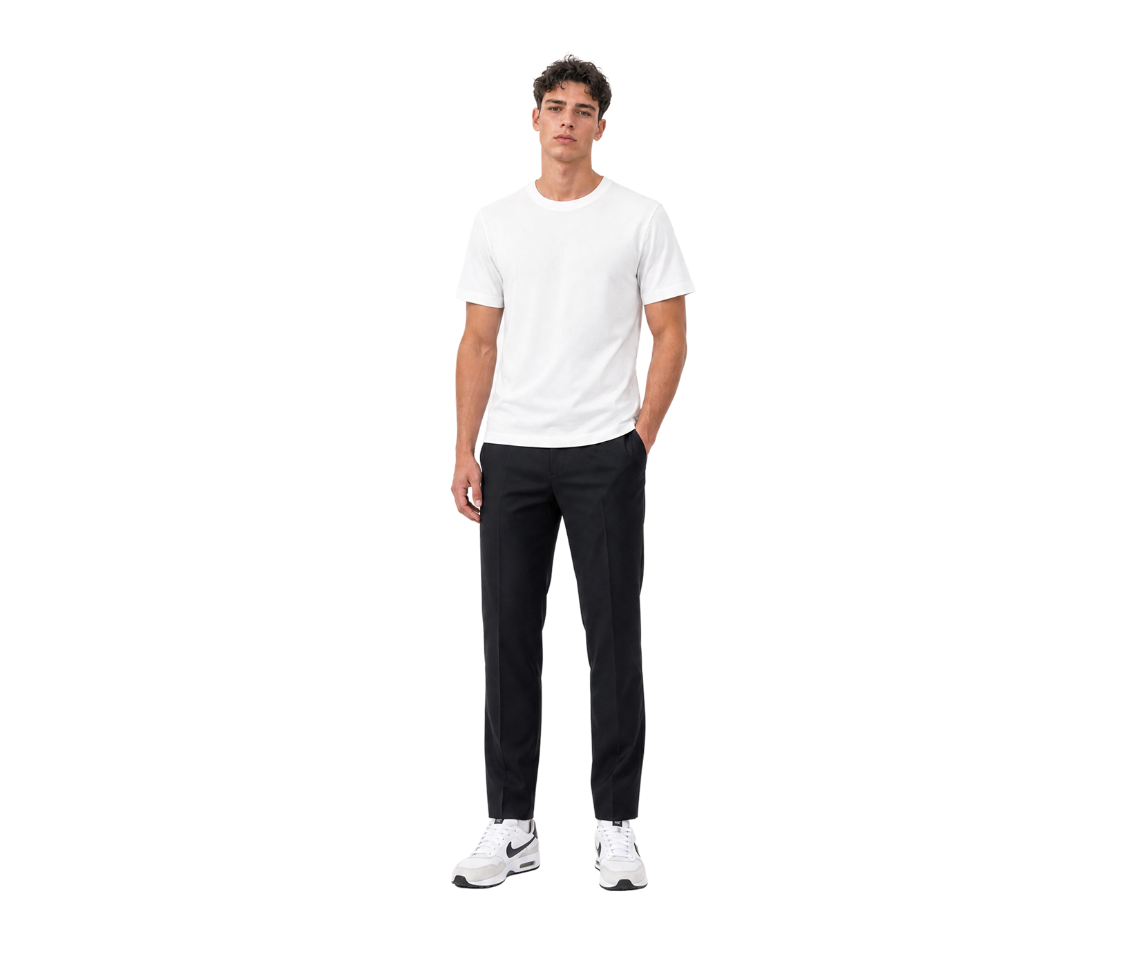 Logo-Appliquéd Cotton-Blend Jersey T-Shirt White
