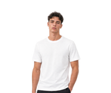 Logo-Appliquéd Cotton-Blend Jersey T-Shirt White