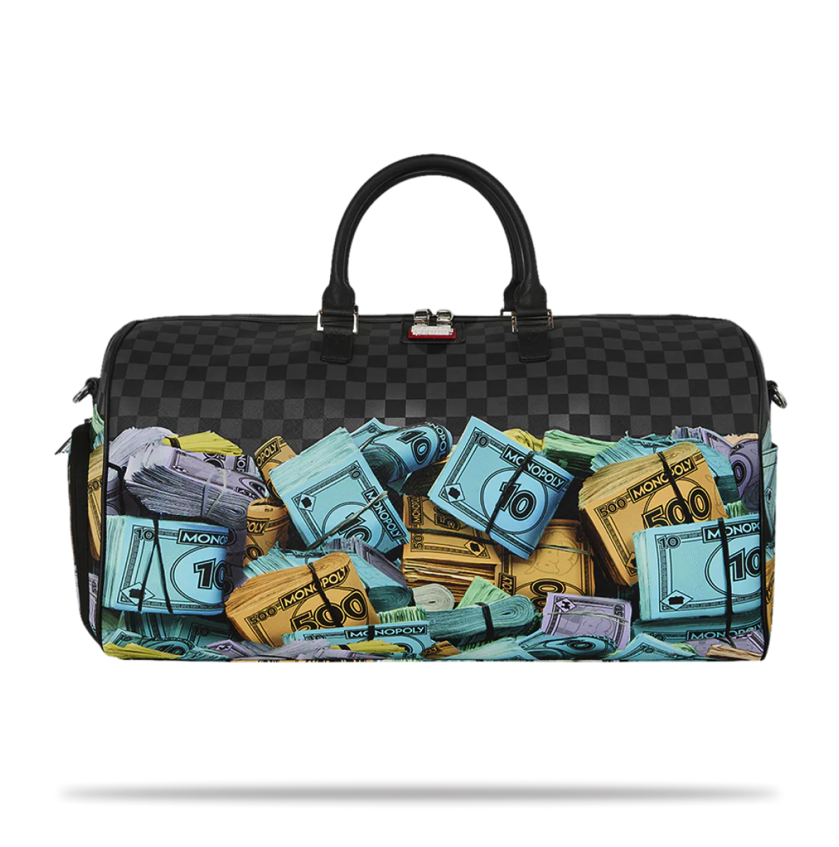 SPRAYGROUND MONOPOLY MONEY STACKS DUFFLE