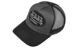 Von Dutch OG szürke/fekete trucker sapka "Von Dutch California" logóval.
