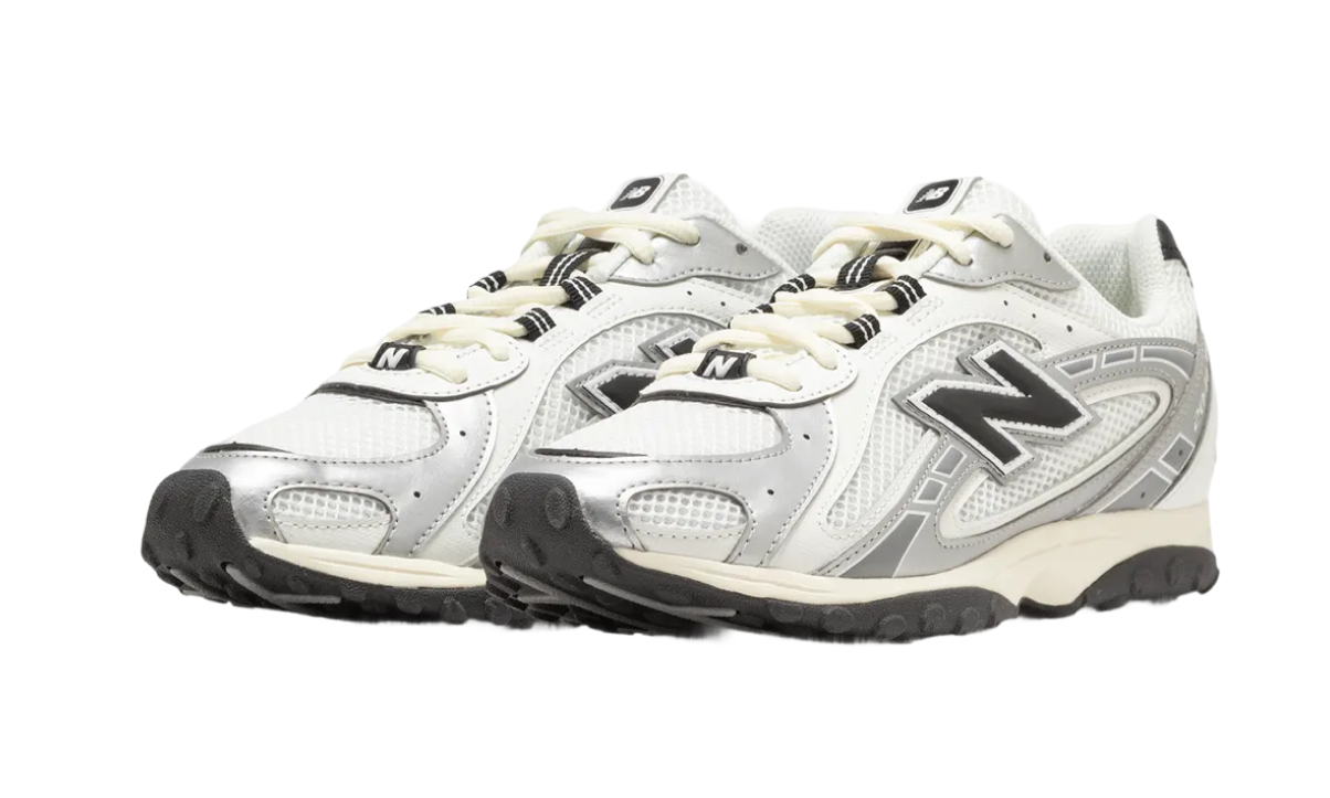 New Balance 204L Silver  Metallic Black
