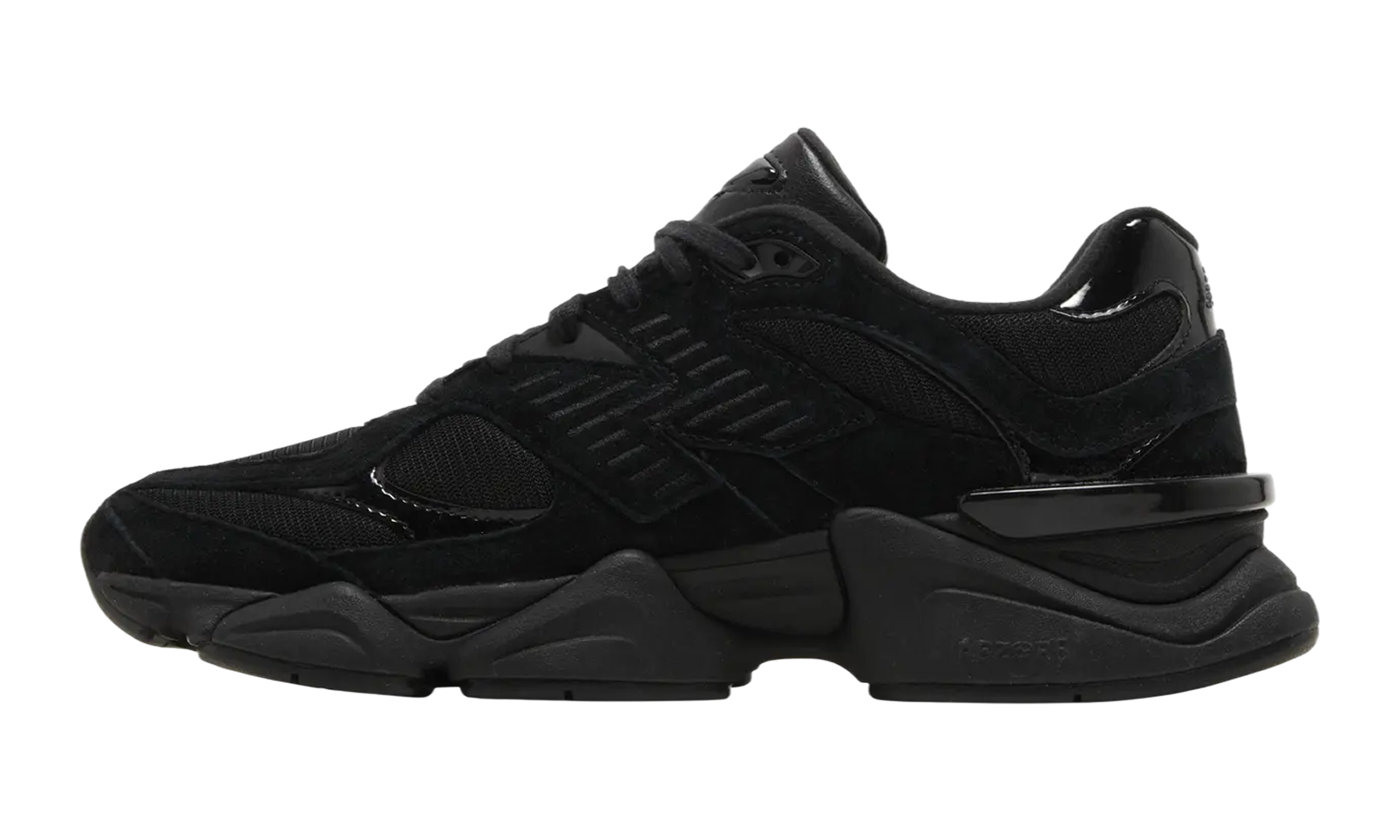 New Balance 9060 Triple Black Patent
