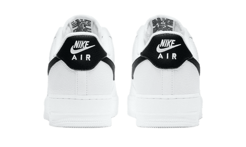 Nike Air Force 1 '07 White Black Pebbled Leather