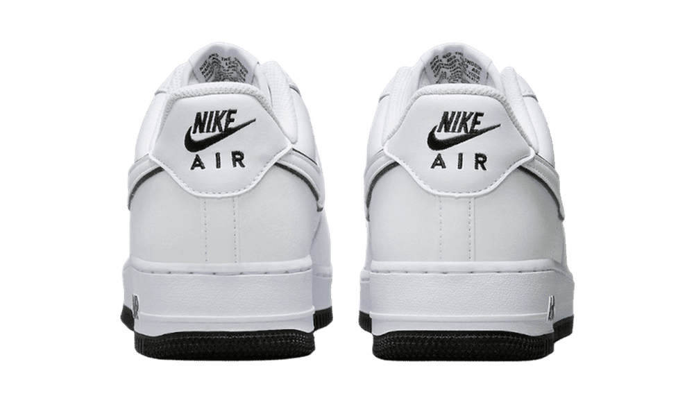 Nike Air Force 1 Low White/Black Outline Swoosh