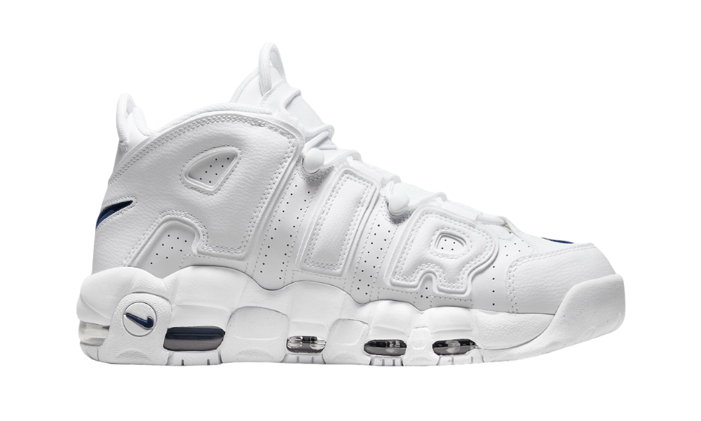 Nike Air More Uptempo 96 White White Midnight Navy (41)