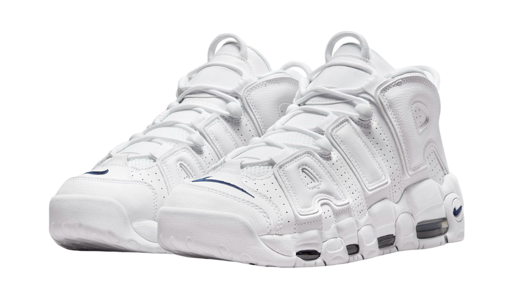 Nike Air More Uptempo 96 White White Midnight Navy (41)