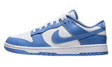 Nike Dunk Low Polar Blue cipő fehér és kék színben.