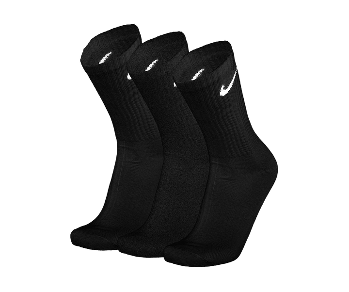 Nike Everyday Cushioned Lightweight Socks Black