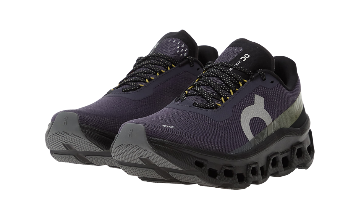 On M Cloudmonster 1 Flint/ Black