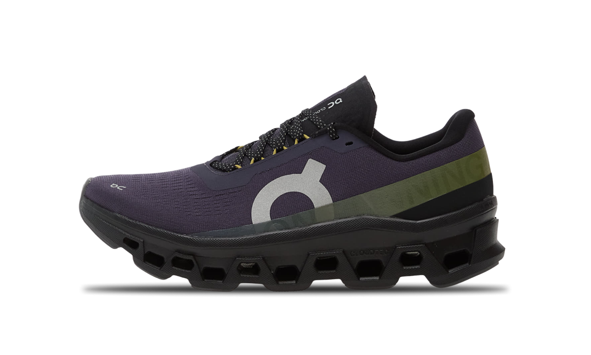 On M Cloudmonster 1 Flint/ Black