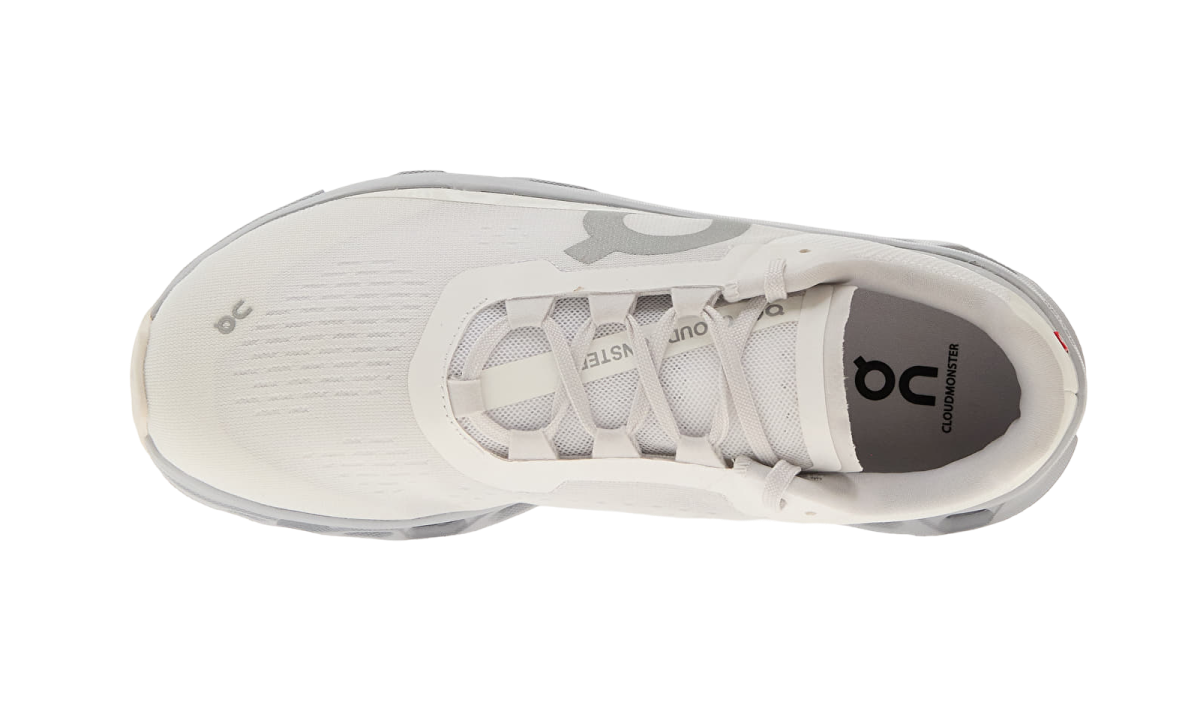 On M Cloudmonster White/ Glacier