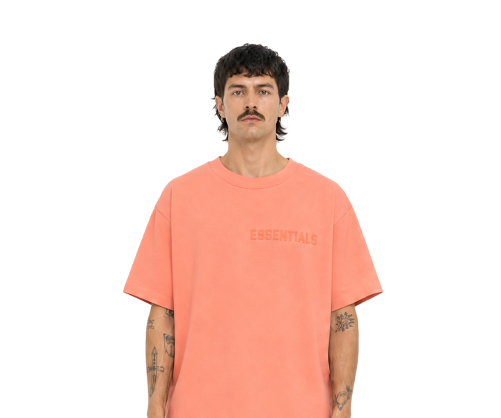 Tricou cu mânecă scurtă PF22, culoare coral