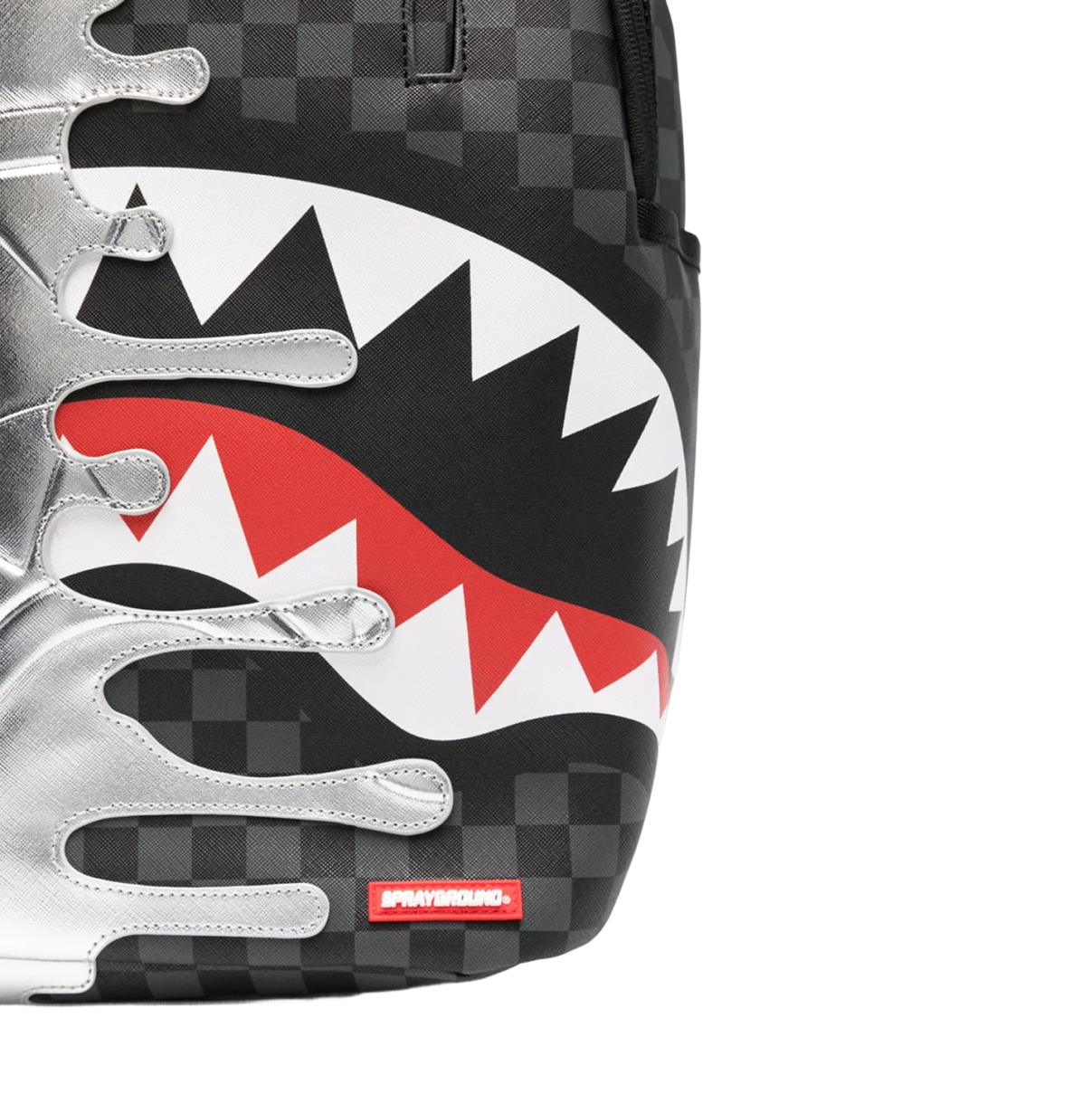 SPRAYGROUND SILVER SIDE DRIP BACKPACK
