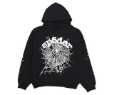 SP5DER OG WEB HOODIE BLACK