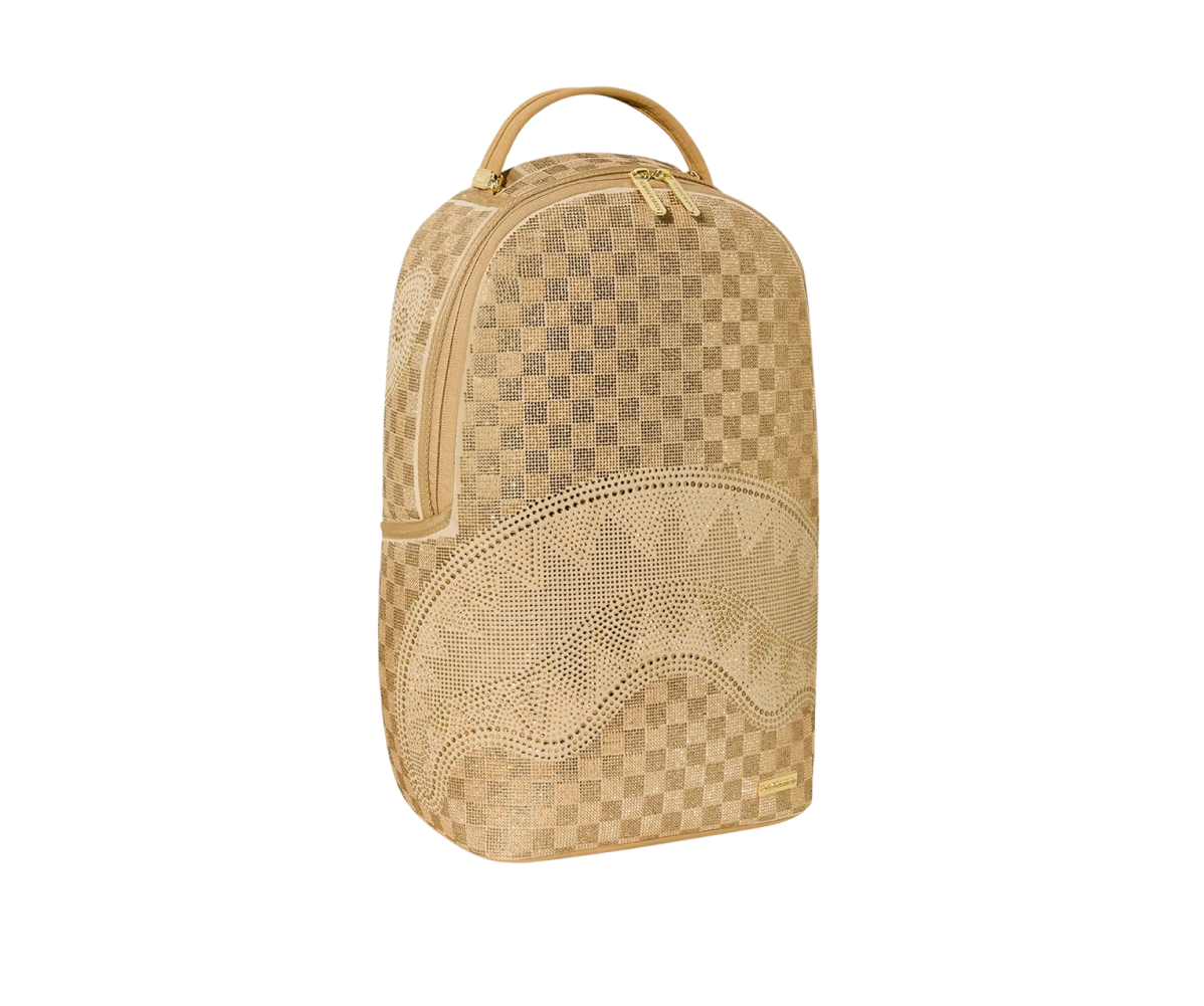SPRAYGROUND 2 TONE GOLD TRINITY BACKPACK