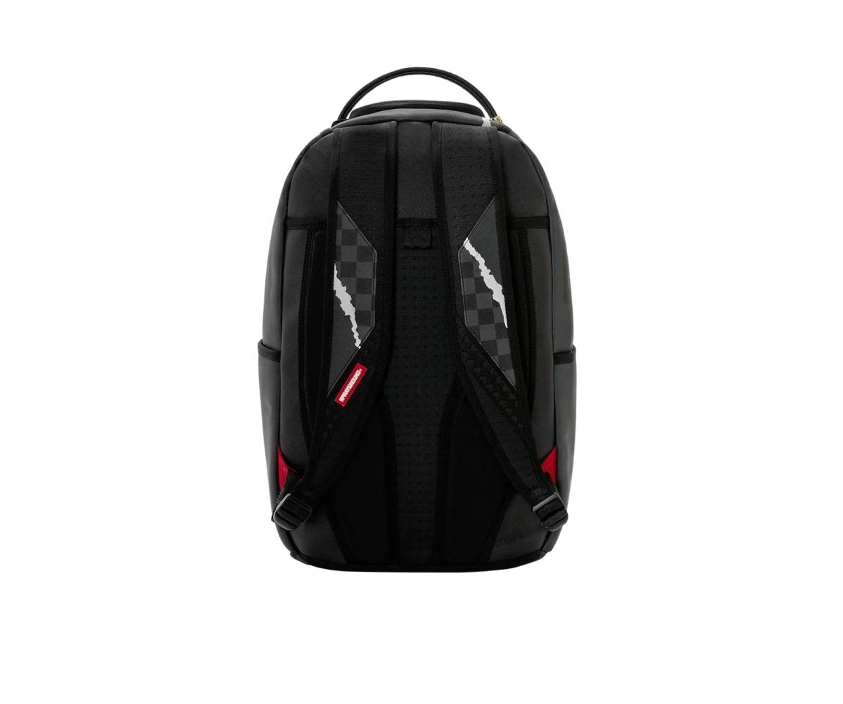SPRAYGROUND CENTER RIP REVEALING GRAY CHECK BACKPACK