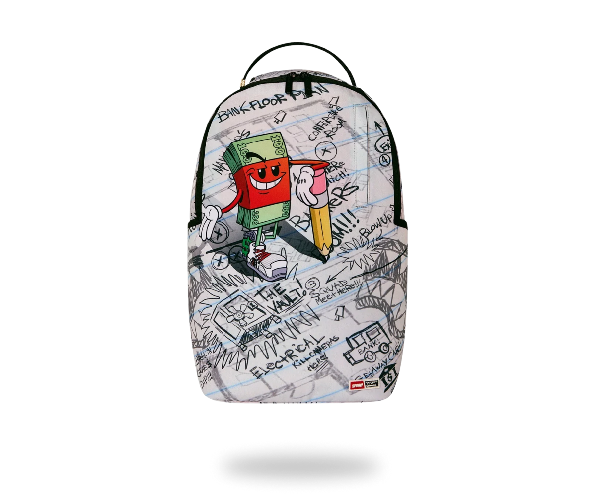 SPRAYGROUND Money Boy Pencil Doodles Backpack