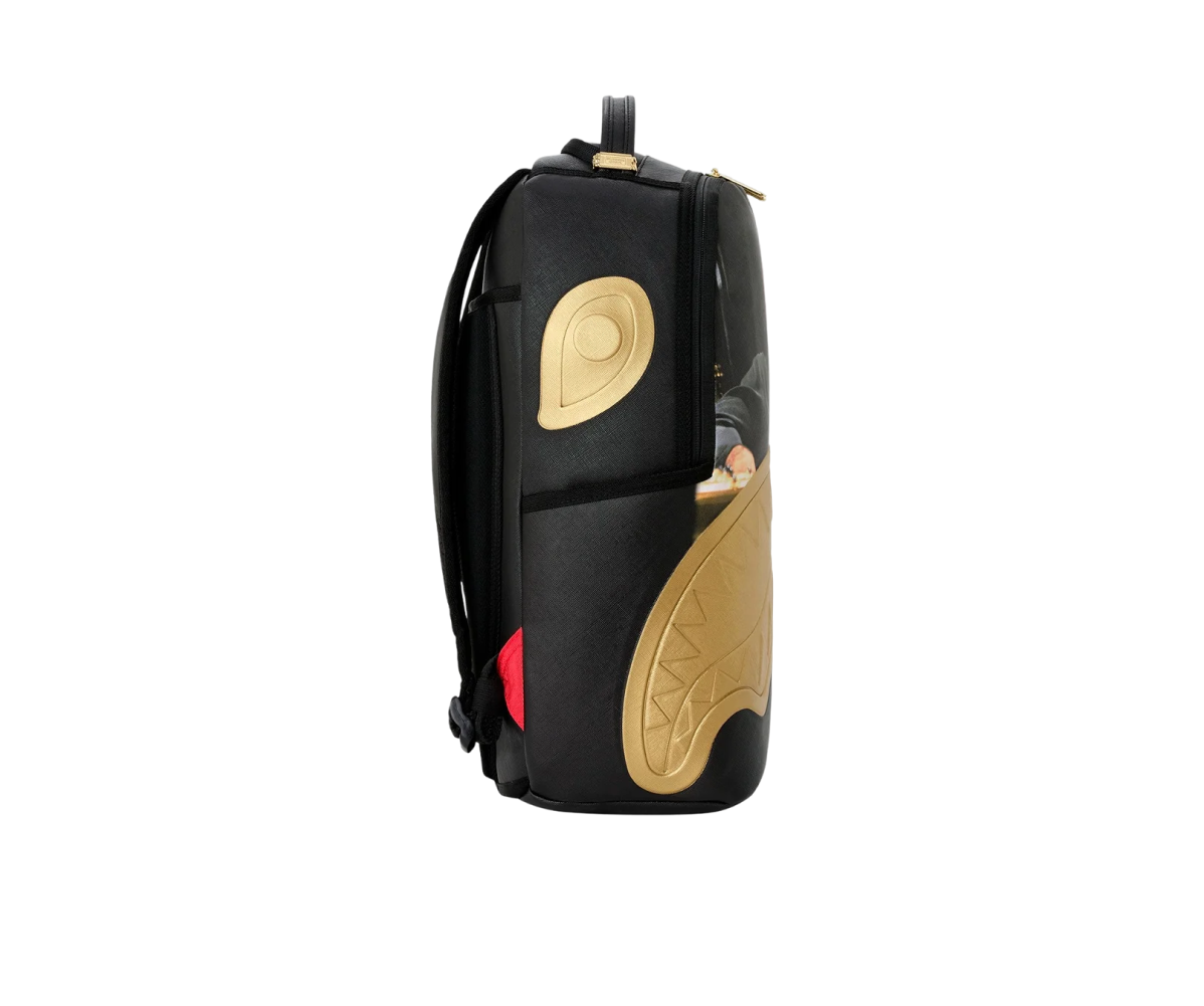 SPRAYGROUND SCARFACE GOLD EMBOSSED BACKPACK