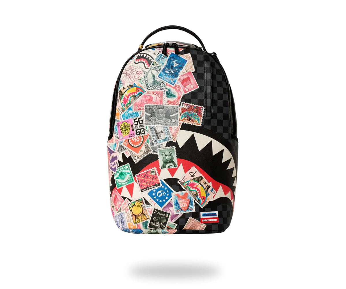 SPRAYGROUND USPS HALF STAMPS BACKPACK