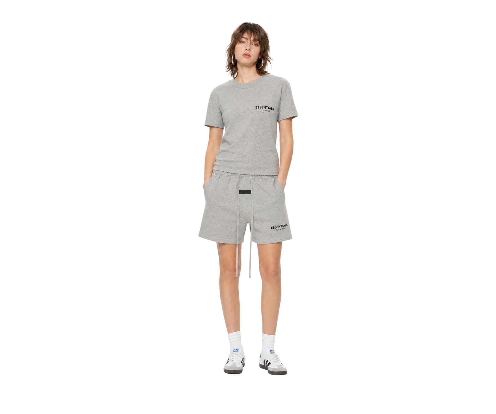 Fear of God Essentials (SS22) Set de vară Dark Oatmeal