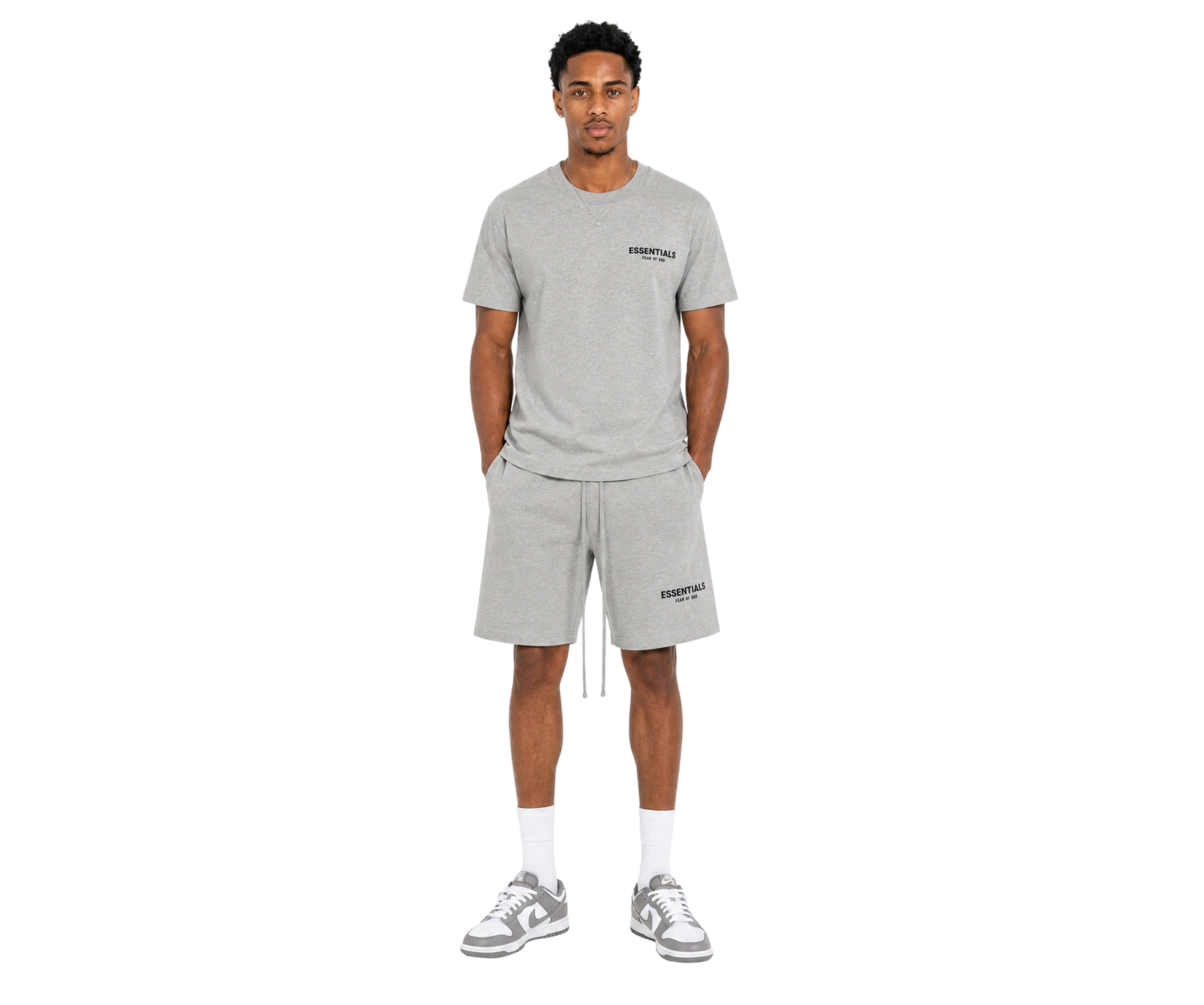 Fear of God Essentials (SS22) Set de vară Dark Oatmeal
