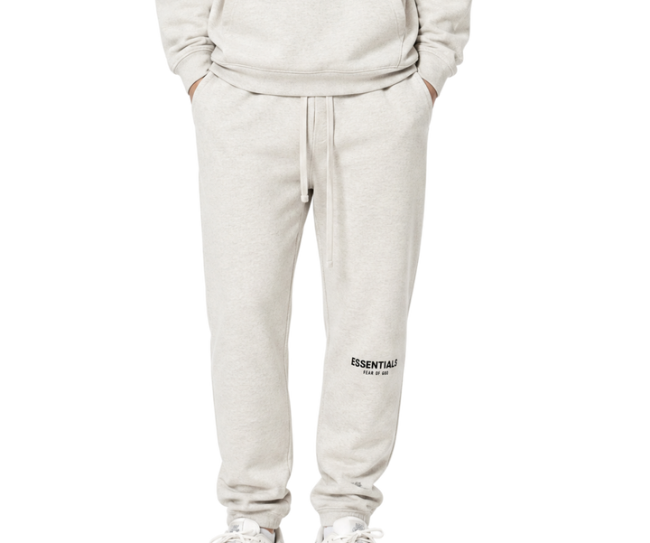 Pantaloni de trening Fear of God Essentials (SS22) Culoare: Light Oatmeal