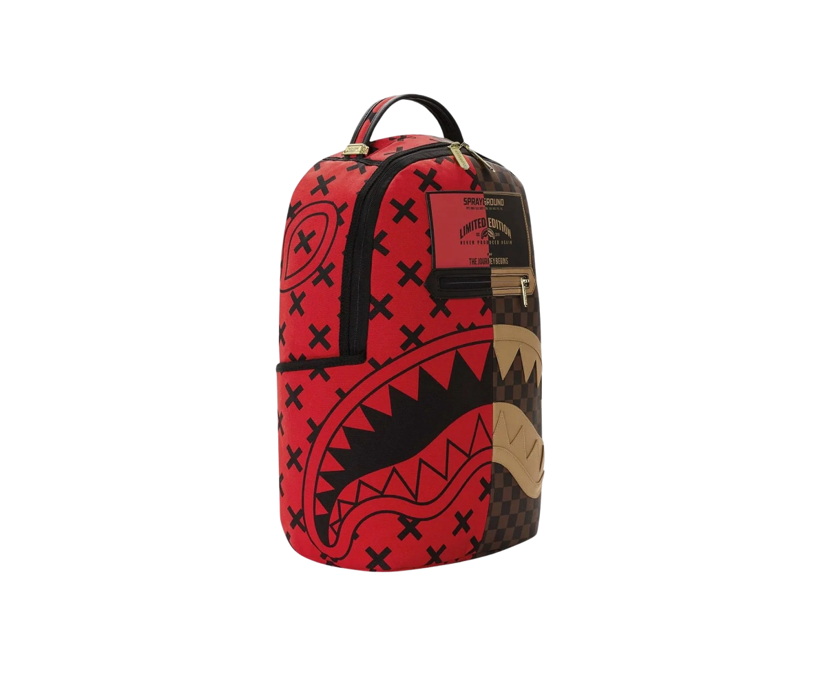 Sprayground REVERSE HALF SPLIT BACKPACK